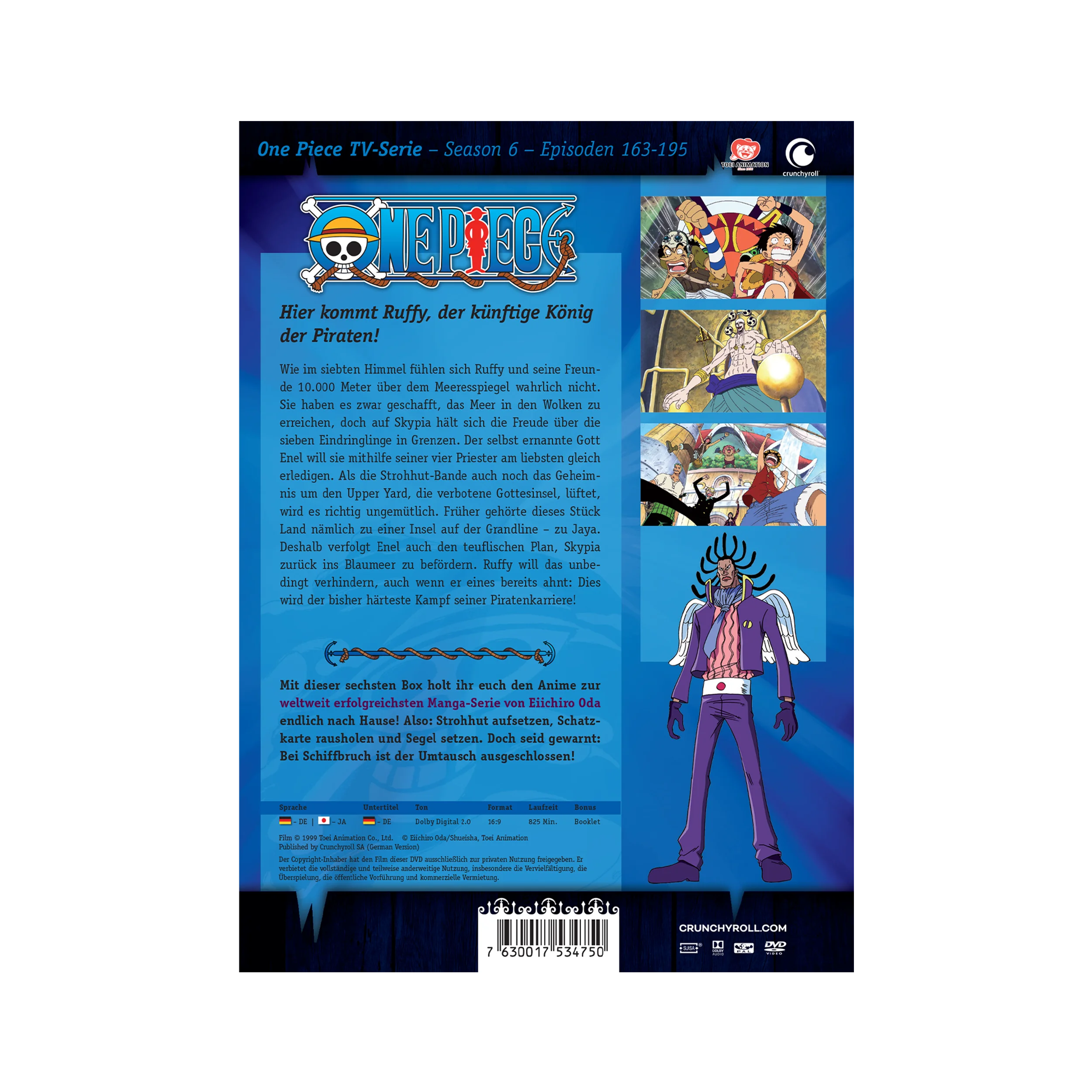 One Piece - TV-Serie - Box 6 (Episoden 163-195) (DVD)